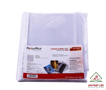 Bìa lỗ không viền A4 Flexoffice FO - CS02