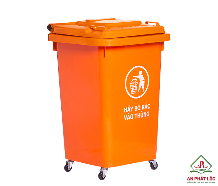 THÙNG RÁC CÔNG CỘNG 60L NẮP KÍN
